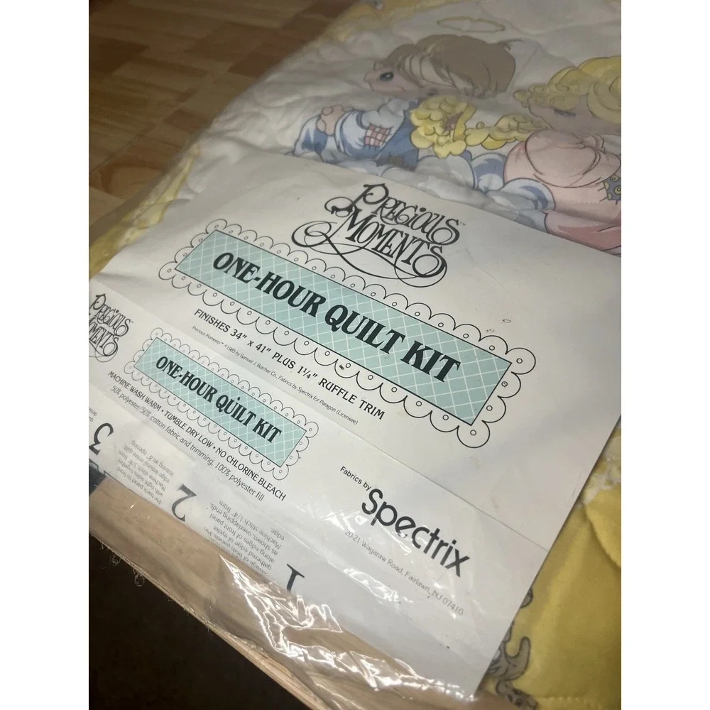 Precious Moments 1985 One-Hour Quilt Kit‎ 34